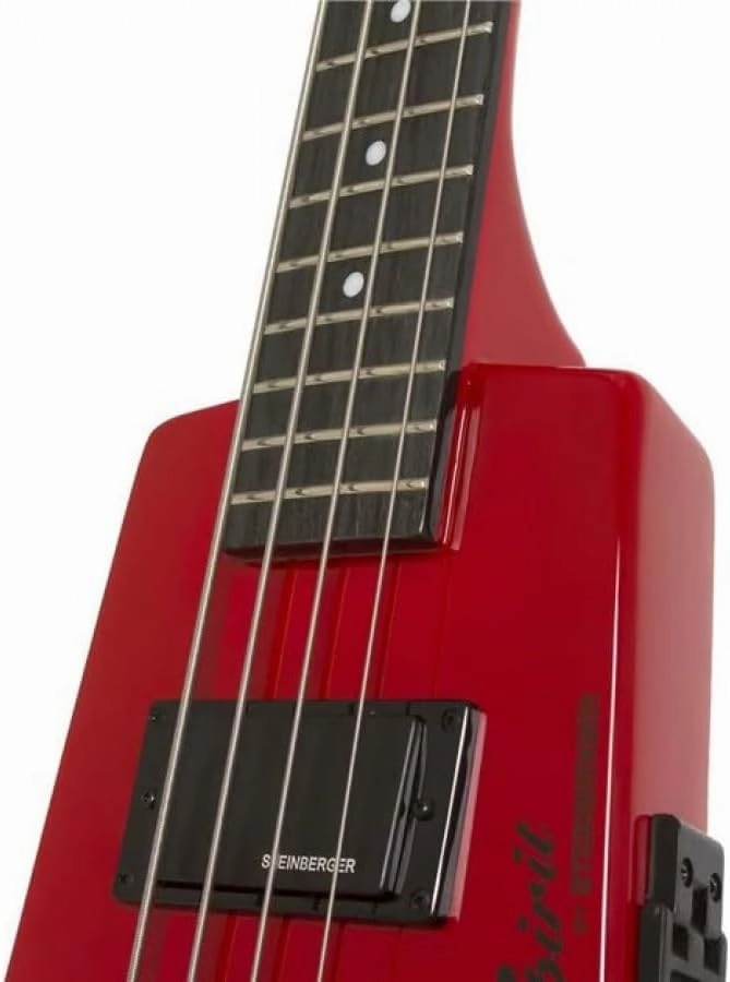 Steinberger Spirit XT2 Standard Bass, Hot Rod Red with Bag