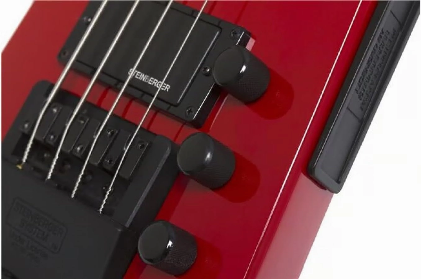 Steinberger Spirit XT2 Standard Bass, Hot Rod Red with Bag