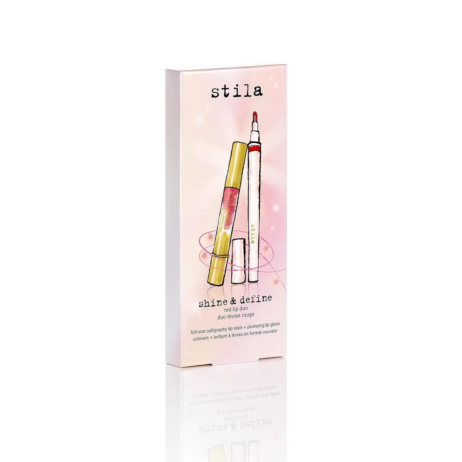 stila Shine & Define Red Lip Duo
