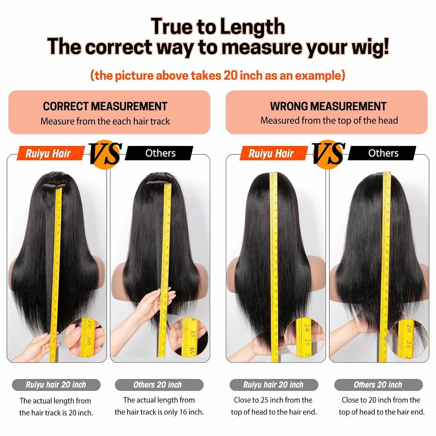 Straight 2x4 Lace Front Wigs Human Hair Wigs with Bangs 180% Density Glueless Human Hair Wigs for Black Women Glueless Wig with Bangs 100% Brazilian Virgin Human Hair Middle Part 24 Inch