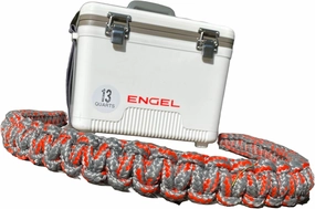 Straps for Cooler Engel Custom (Grey and Orange)