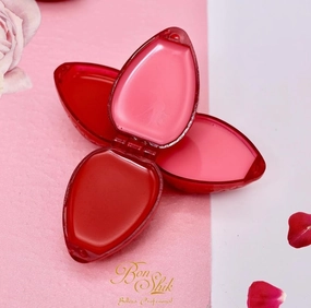 Strawberry Glitter Lip Gloss (2 Pack) - Hydrating, Glossy, Sparkling, Softening & Moisturizing with Subtle Red Tint & Strawberry Scent