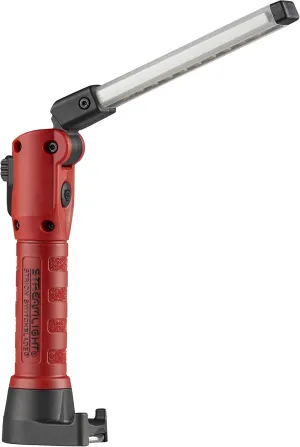Streamlight 74850 Strion Switchblade 500-Lumen Rechargeable Multi-Function Compact Work Light with USB Cord Charger, Red