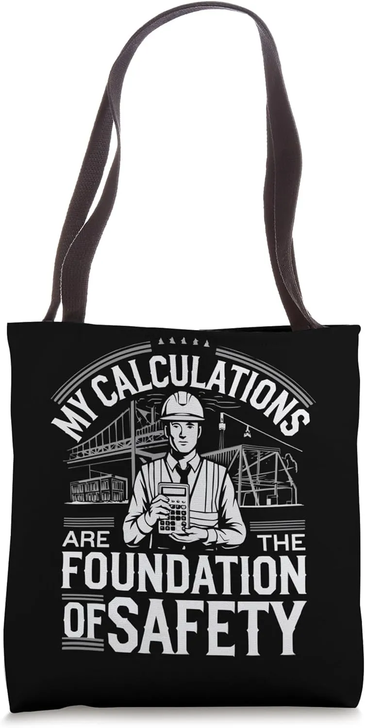 Structural Engineer Job Profession Structural Engineering Tote Bag