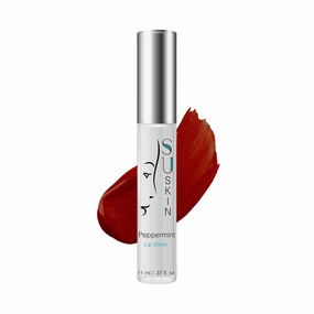 Su-Skin Scented Lucious Lips Lip Gloss All Natural Watermelon, Peppermint, Bubblegum (Peppermint - Peppermint Pop)
