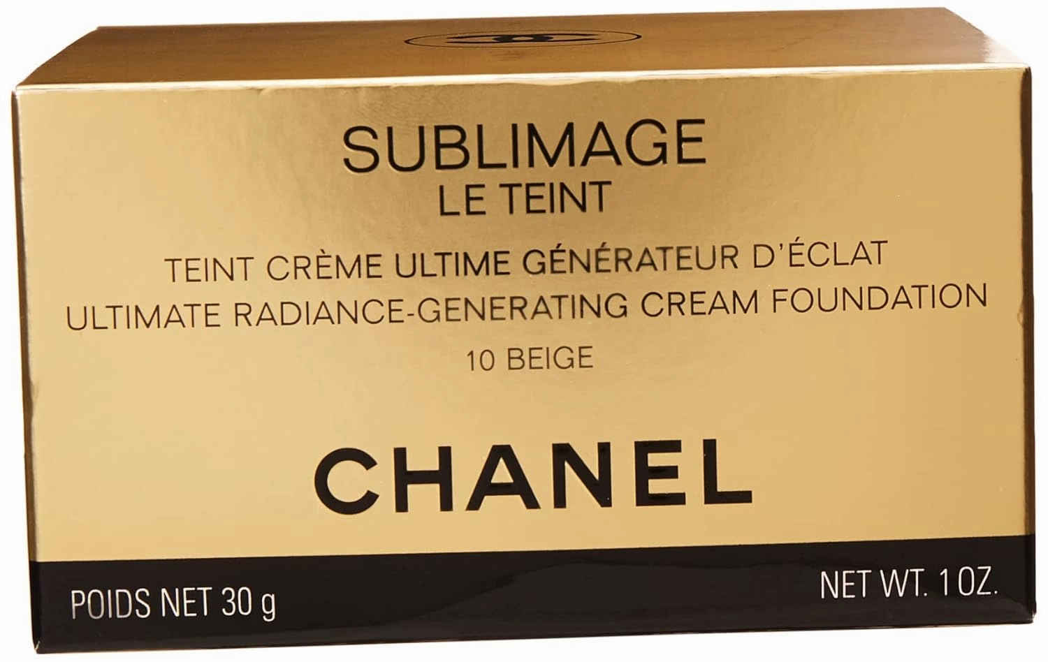 SUBLIMAGE LE TEINT Ultimate Radiance - Generating Cream Foundation/1 oz. 10 Beige
