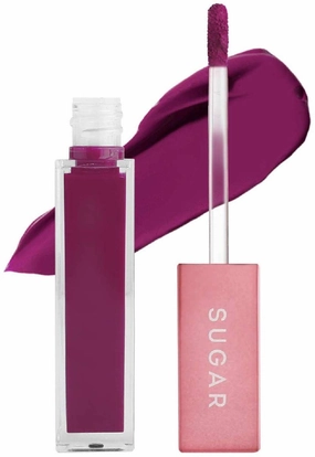 SUGAR Cosmetics Mettle Liquid Lipstick - 02 Vega Creamy Lightweight Texture, Silky Smooth Lips
