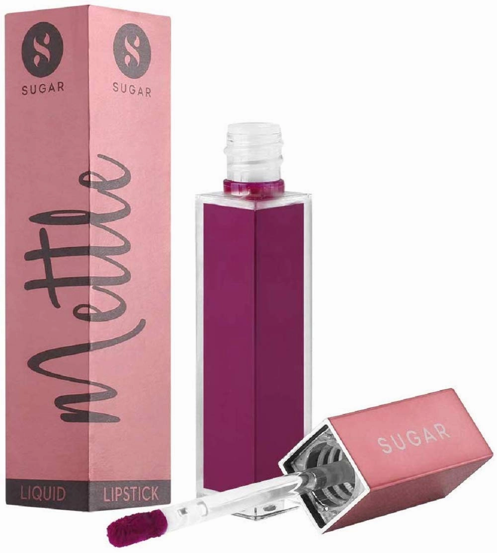 SUGAR Cosmetics Mettle Liquid Lipstick - 02 Vega Creamy Lightweight Texture, Silky Smooth Lips