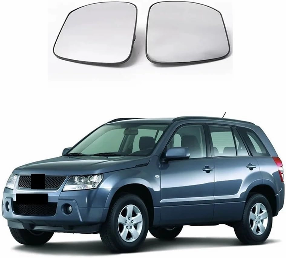 Suitable Compatible For Suzuki Vitra 05-15 Reversing Lens Heated Rearview Lens Reflector Replacement(Right)