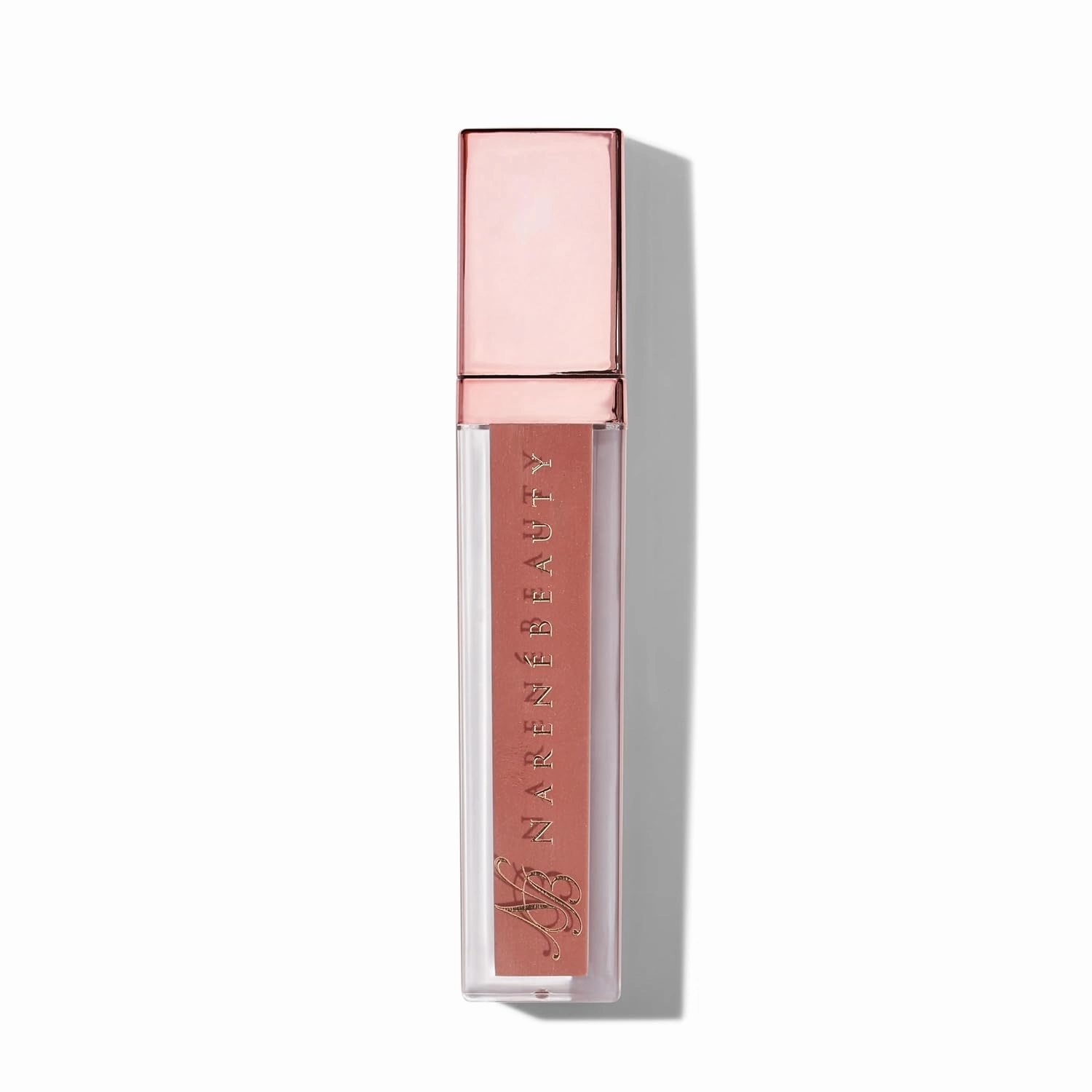 Summer Glow Lip Gloss, Cruelty Free, Vegan, Paraben Free - Made in Italy (LATTE | Rose Pink)
