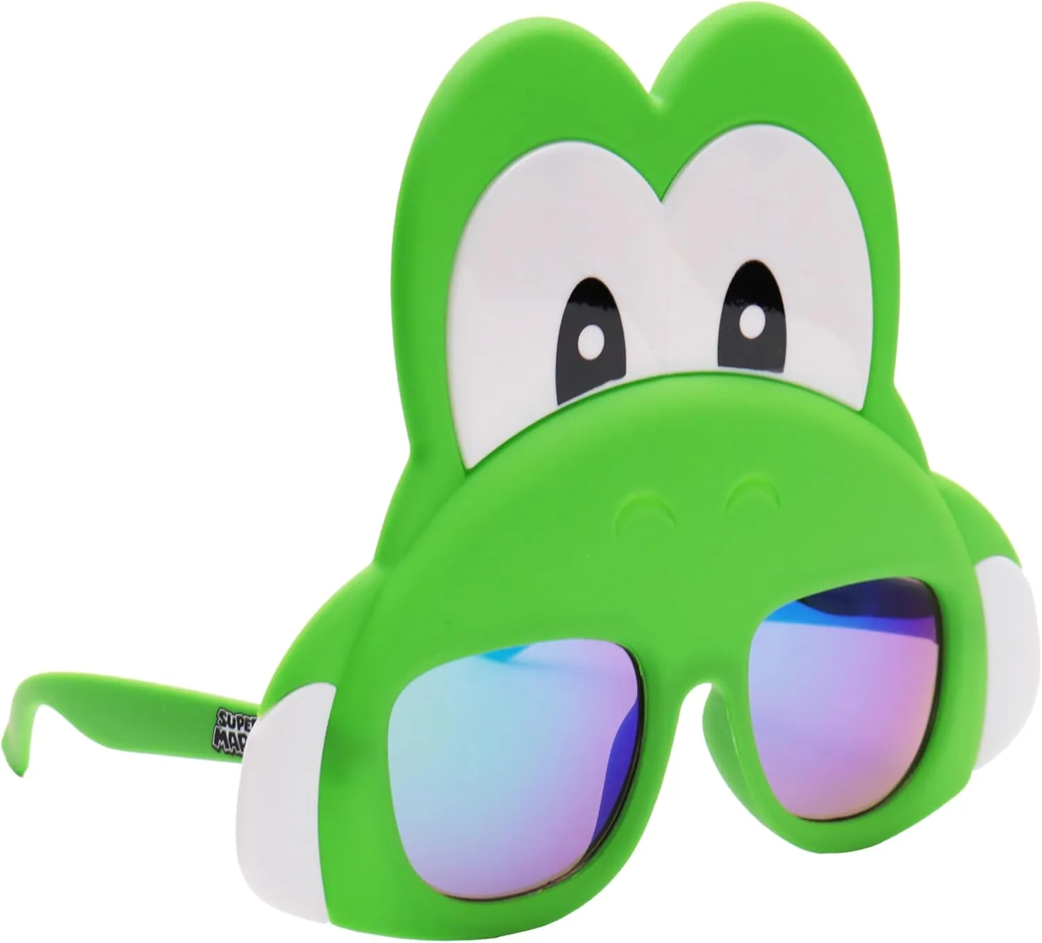 Sun-Staches Super Mario Sunglasses | Nintendo Mario, Luigi, Bowser, Yoshi, or Peach Costume Accessory | One Size Fits Most