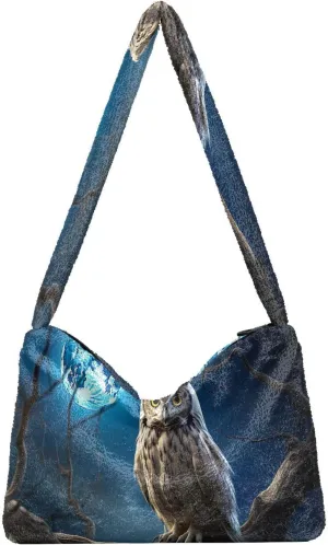 Sunflowers are Orange Plush Underarm Bag, Shoulder Purse with Zipper, Medium Shoulder Bag for Women