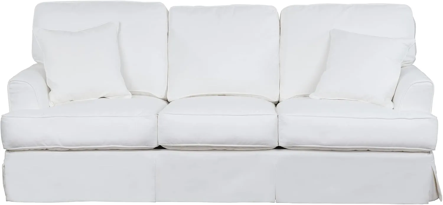 Sunset Trading Ariana Sleeper Sofa, White