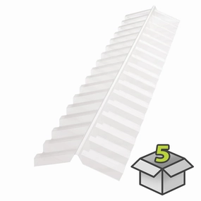 SUNTUF Clear Ridge Cap 50" (5PK)
