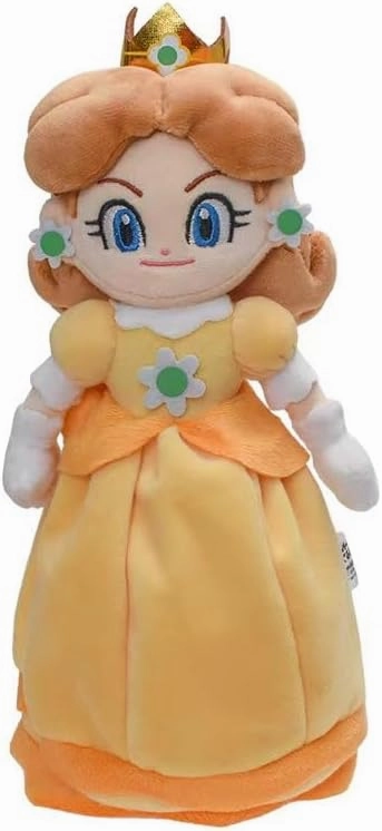 Super Star Collection Princess Peach Plush Toy Princess Rosalina & Daisy Stuffed Plush 10.2"/26cm (Blue and Yellow)