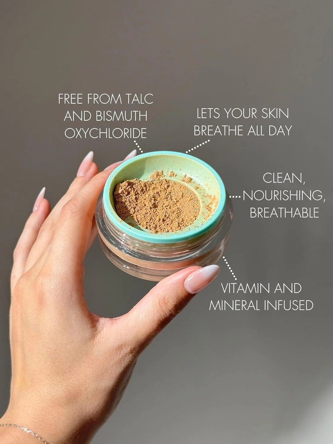 SWEED - Miracle Powder Mineral Foundation | Vitamin C   E, Hydrolyzed Collagen | Nourishes, Protects, Breathable | Vegan, Cruelty-Free, Clean Beauty (Tan 04, 0.25 oz | 7 g)