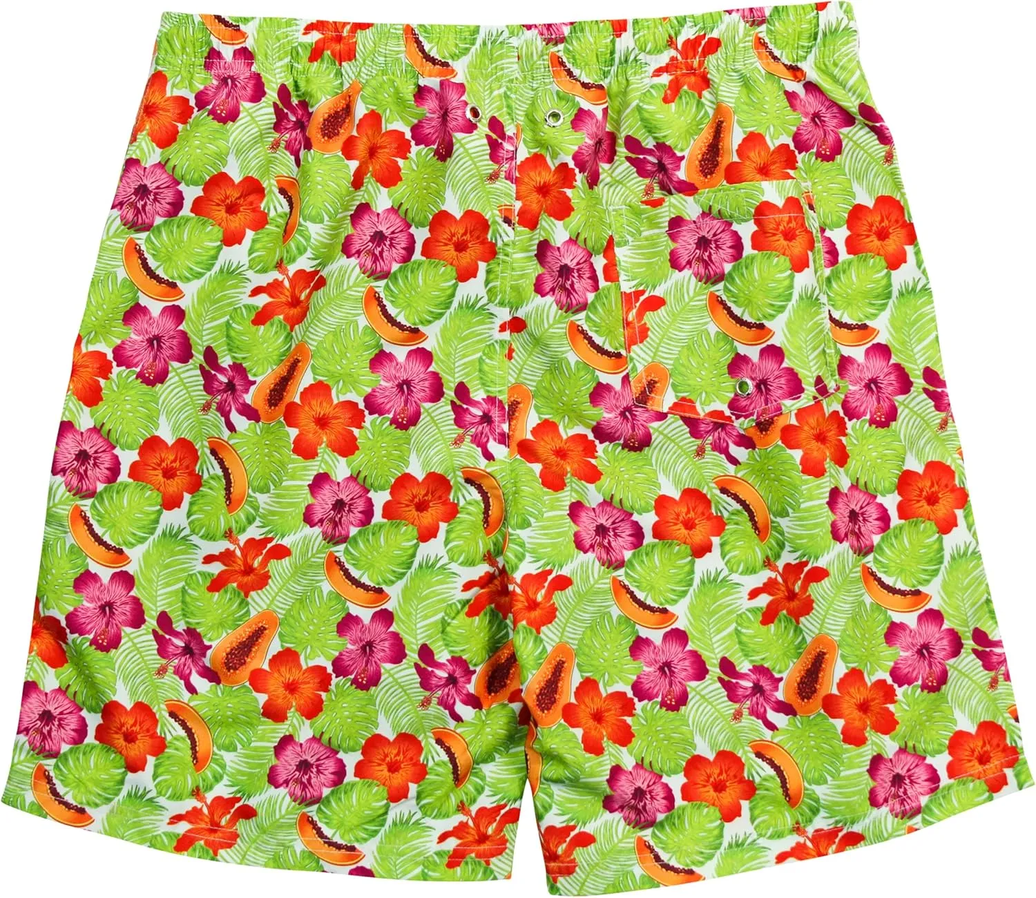 SwimZip Men's Swim Shorts with Boxer Brief Liner and UPF 50  Sun Protection
