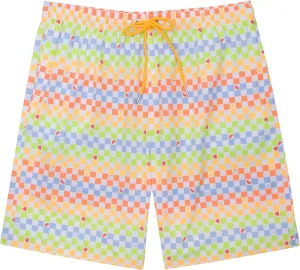 SwimZip Men's Swim Shorts with Boxer Brief Liner and UPF 50  Sun Protection