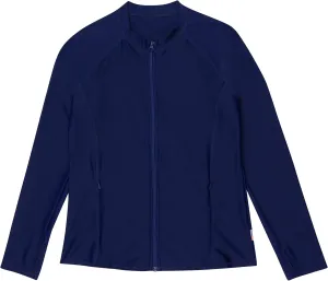 SwimZip Women's Long Sleeve Rash Guard with Pockets & UPF 50  Sun Protection