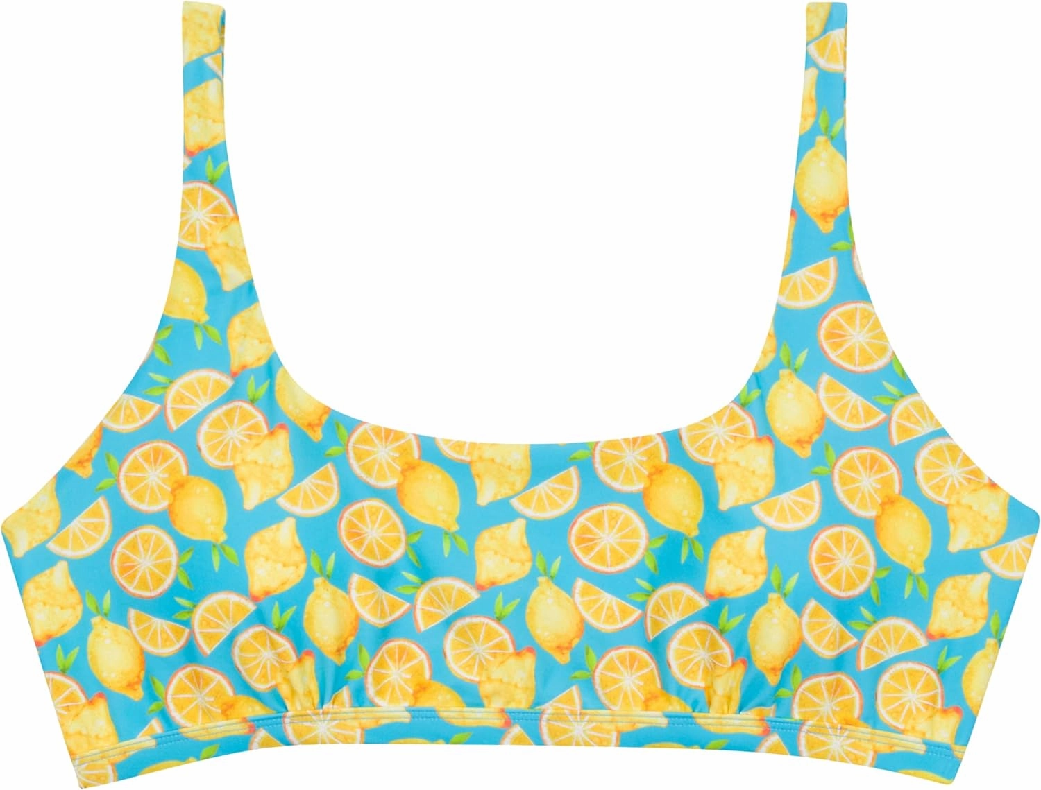 SwimZip Women's Scoop Neck Halter Top Bikini - UPF 50  Sun Protection