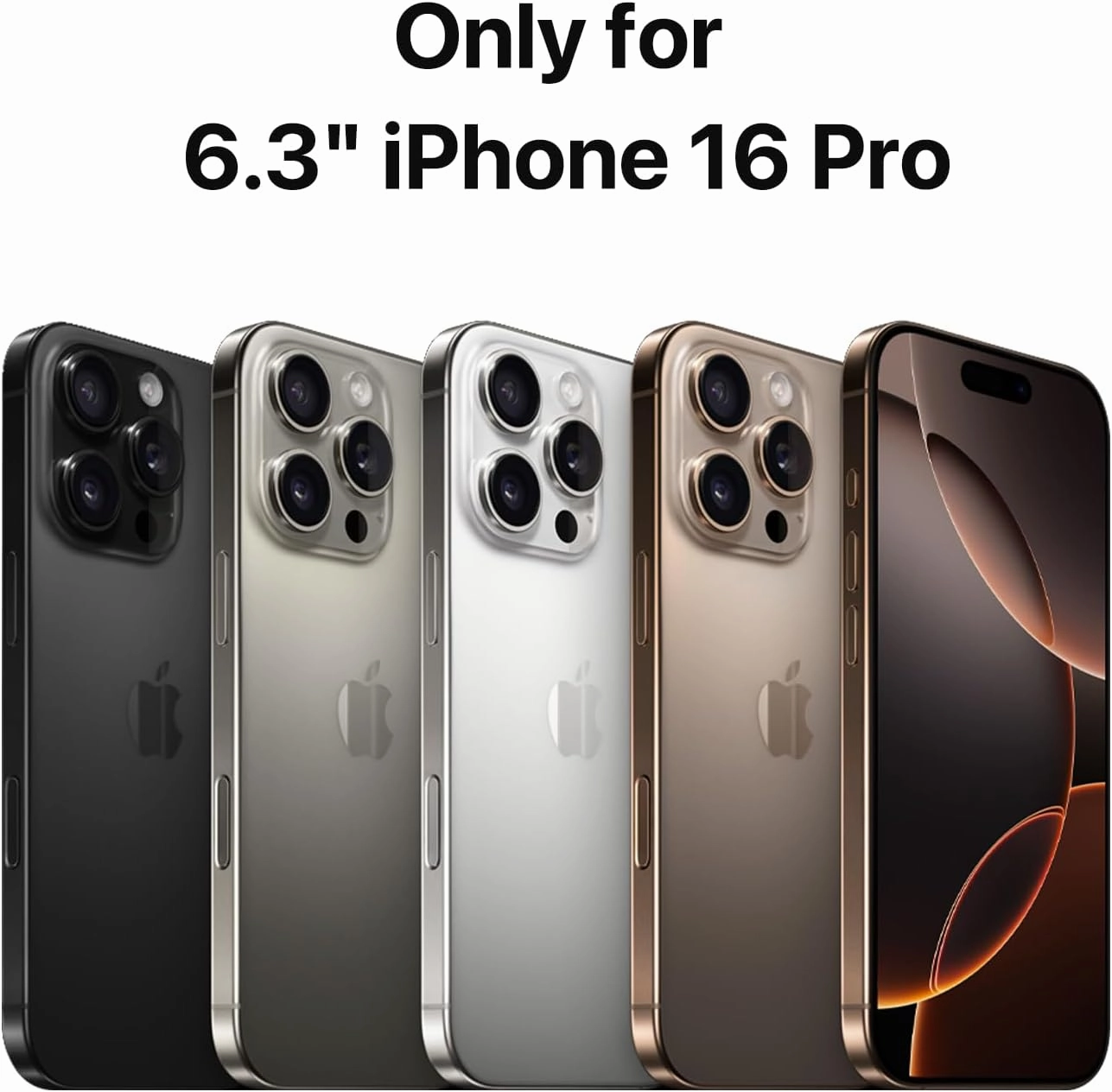 SWITCHEASY Style M - Clear Flower Floral Designed for iPhone 16 Pro 6.3", Compatible with MagSafe, Patterned Protective Phone Case for Women - Black Flower