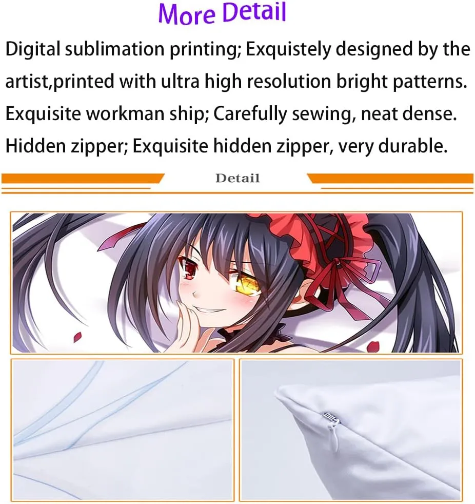 Sword Art Online Yuuki Asuna Cushion Cover Pillow Case Peach Skin 150x50cm(59in x 19.6in) Asuna Asada Shino Pillowcase
