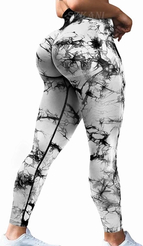 SZKANI Butt Lifting Leggings for Women Booty High Waisted Workout Yoga Pants Scrunch Butt Gym Seamless Booty Tight