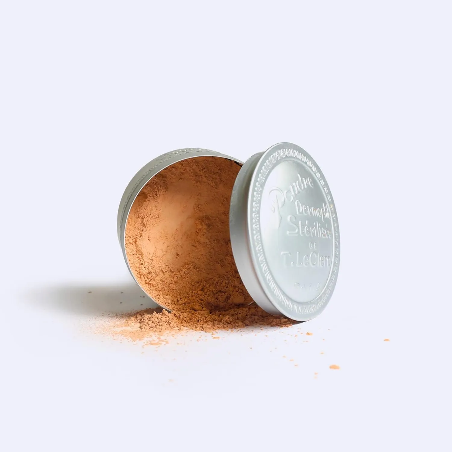 T. LeClerc Loose Facial Powder - Face Makeup Setting Powder Longwear, Blendable Mineral Minimizes Pores & Perfects Skin Tones Blurs Fine Lines Foundation, Concealer, Smoothes, Mattifies (Apricot)