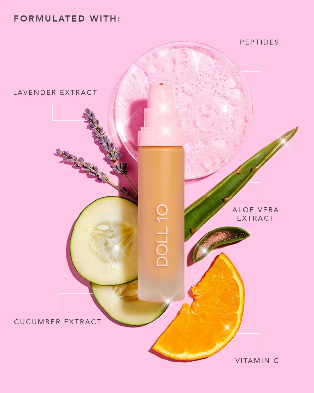 T.C.E This Covers Everything Super Coverage Serum Makeup with Peptides (Deep/Rich, One Size)