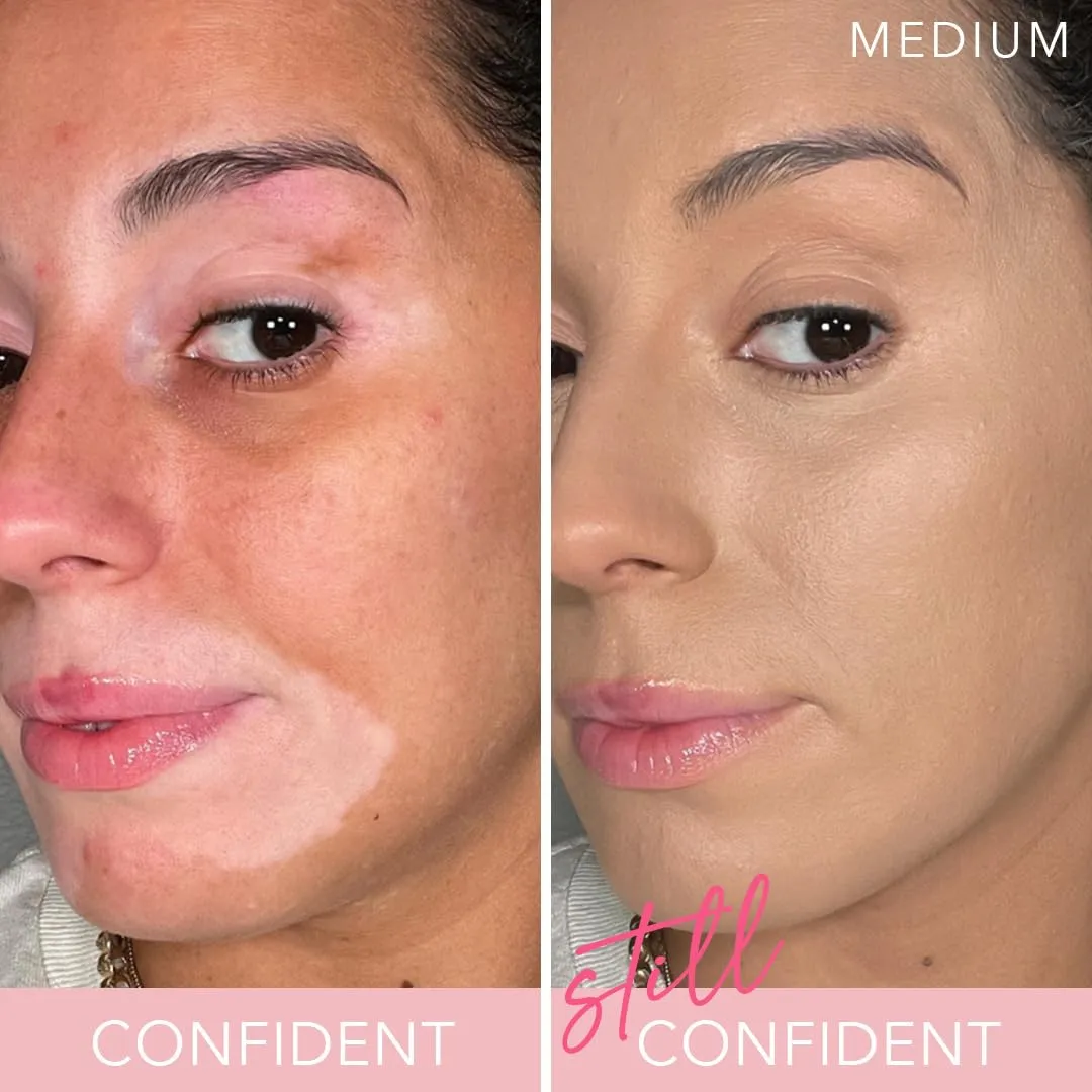 T.C.E This Covers Everything Super Coverage Serum Makeup with Peptides (Deep/Rich, One Size)