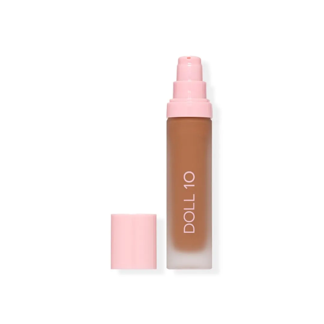 T.C.E This Covers Everything Super Coverage Serum Makeup with Peptides (Deep/Rich, One Size)