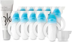 Teeth Whitening Gel – 6% Hydrogen Peroxide – Clinically Proven, Fast & Safe for Sensitive Teeth – Includes 10 Gel Vials & 1 Lip Care