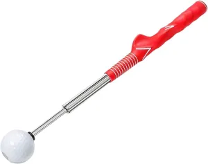 Telescopic Golf Swing Grip Rod Accessory Comfortable Equipment Alignment Stick Warm Up Stick for Indoor Chipping