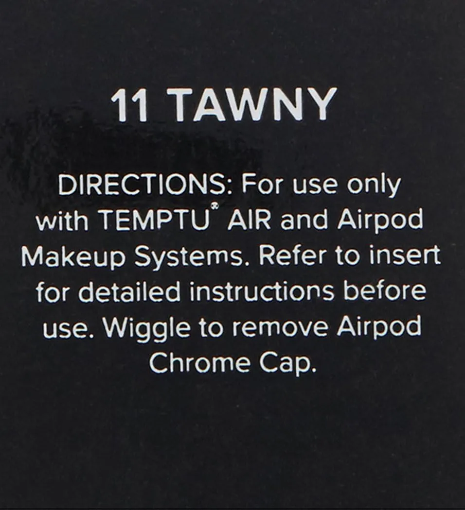 TEMPTU Perfect Canvas Airbrush Foundation Airpod: Anti-Aging Long-Wear Makeup, Buildable Coverage Semi-Matte, Natural Finish