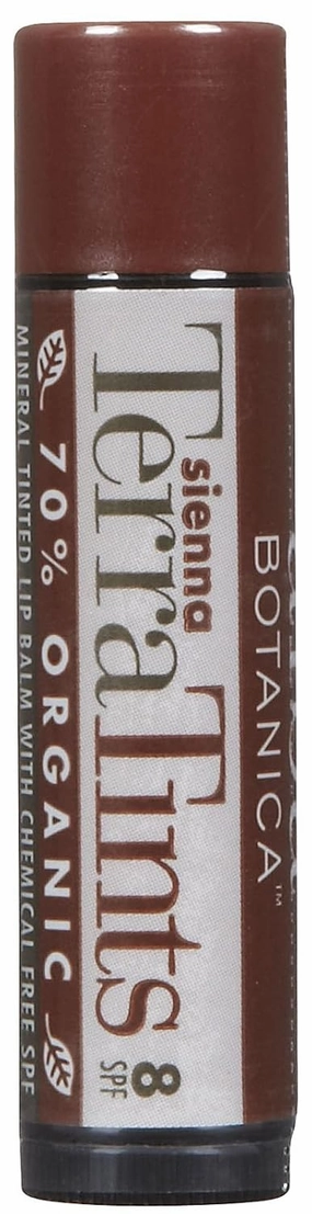 Terra Tints Lip Balm SPF 8 sienna- .15 oz