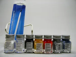 Testors PAINT HOUSEHOLD GLOSS ENAMEL KIT (6) COLORS TES9115-BULK