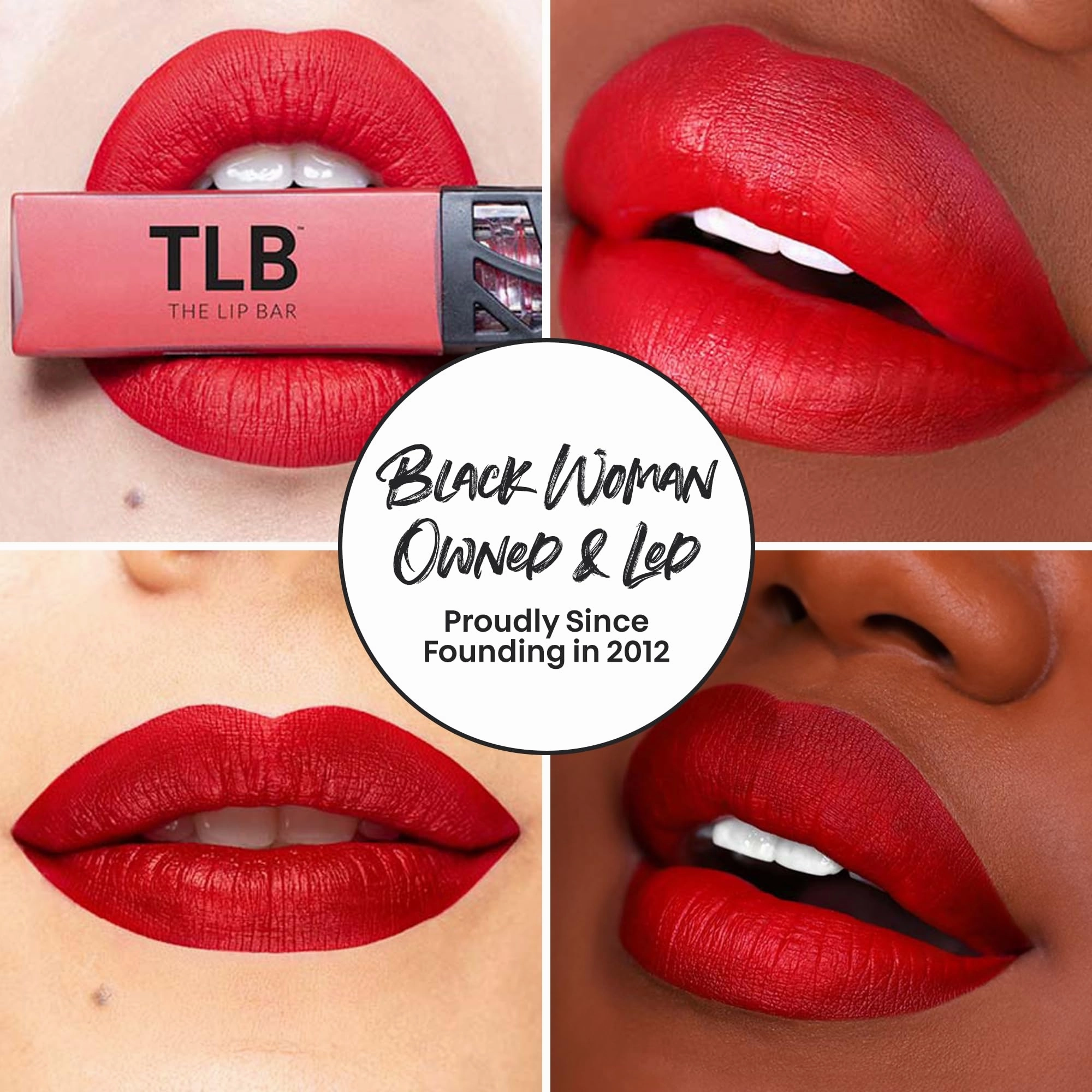 The Lip Bar Vegan Liquid Matte Lipstick, High Pigment Color & Long-Lasting with 8-12 Hours of Wear, Bawse Lady, Rich Auntie, Hot Mama, 3 Pack