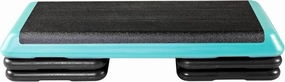 The Step Original Aerobic Platform, Health Club Size Steppers for Exercise with risers for adjustable Home Workout, stair stepper for exercise and home gym