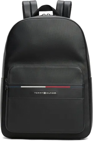 Tommy Hilfiger Mens Foundation Backpack, Black