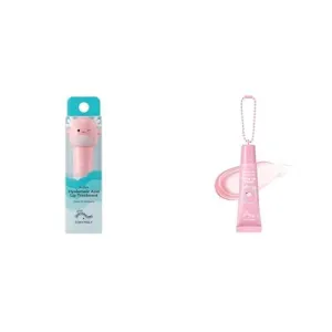 TONYMOLY x Squishmallow Archie Hyaluronic Acid Hydrating Lip Treatment Stick   TONYMOLY x Squishmallows Patty Keychain Strawberry Shortcake Lip Gloss Bundle - Tinted Pink, 11ml