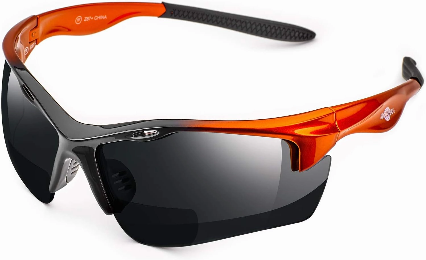 ToolFreak Rebel Bifocal Safety Glasses, ANSI z87  Impact and UV