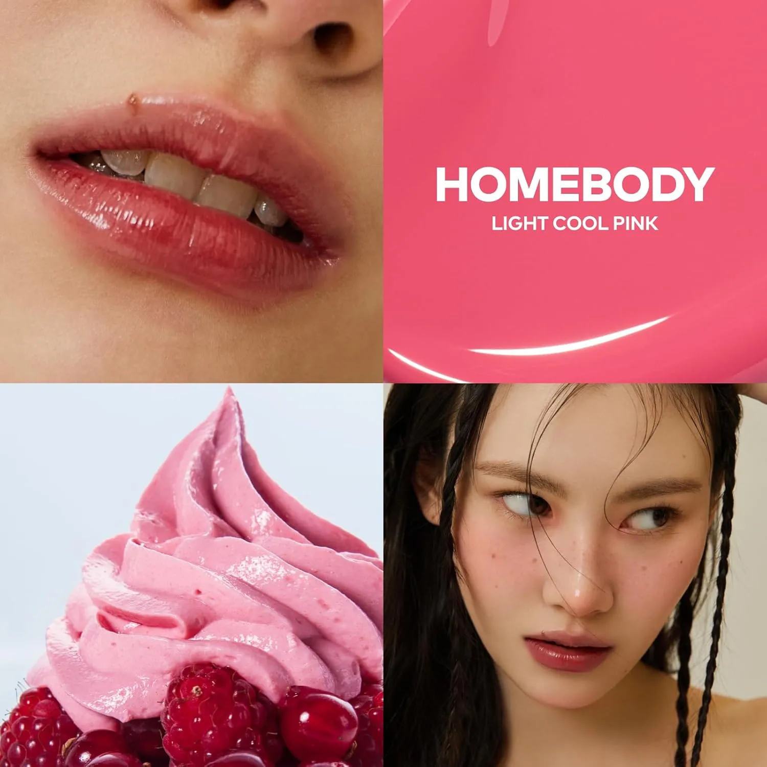 TPSY Juicy Lip Plumper (02 Homebody) - Coral Pink, Tinted Lip Plumping Gloss, Volumizing & Hydrating, for Fuller Lips, Non-Sticky Glossy Finish, Vegan