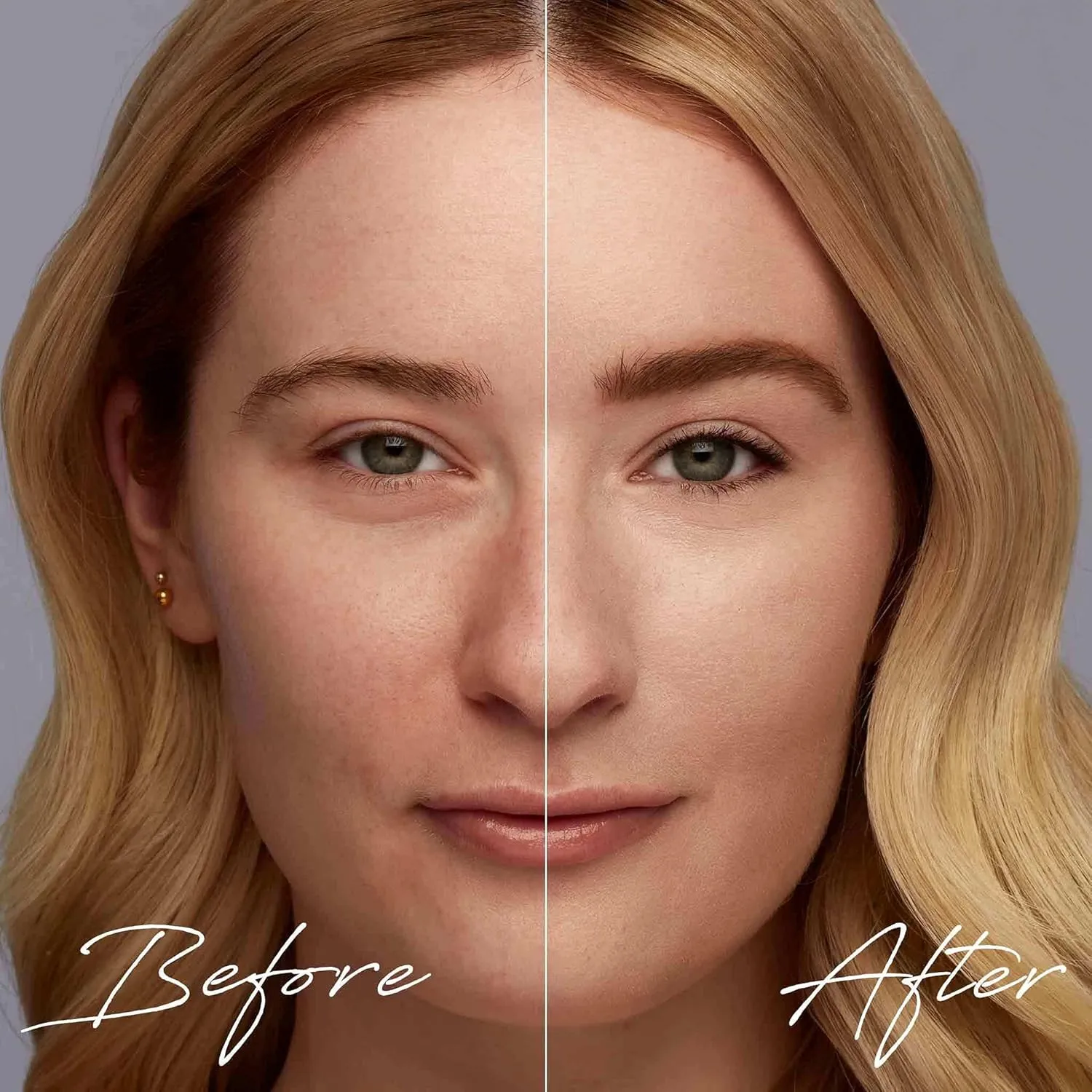 Trestique Refillable Face Stick Foundation with Built-In Sponge, Clean Beauty Medium Coverage