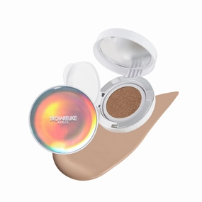 TROIAREUKE Seoul "Bridal" Cushion Foundation(#22, Yellow Beige), Korean Cushion Foundation, K-Beauty, Hydrating, Long-lasting, Lightweight, Natural Finish, Anti-Aging, Moisture, Whitening, SPF 50 