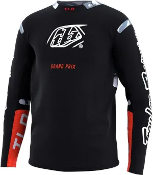 Troy Lee Designs 2023 Youth GP Pro Jersey - Blends Camo (Medium) (Black/White)