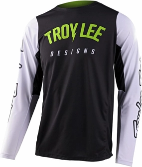 Troy Lee Designs 2023 GP Pro Jersey - Boltz (Medium) (Black/White)