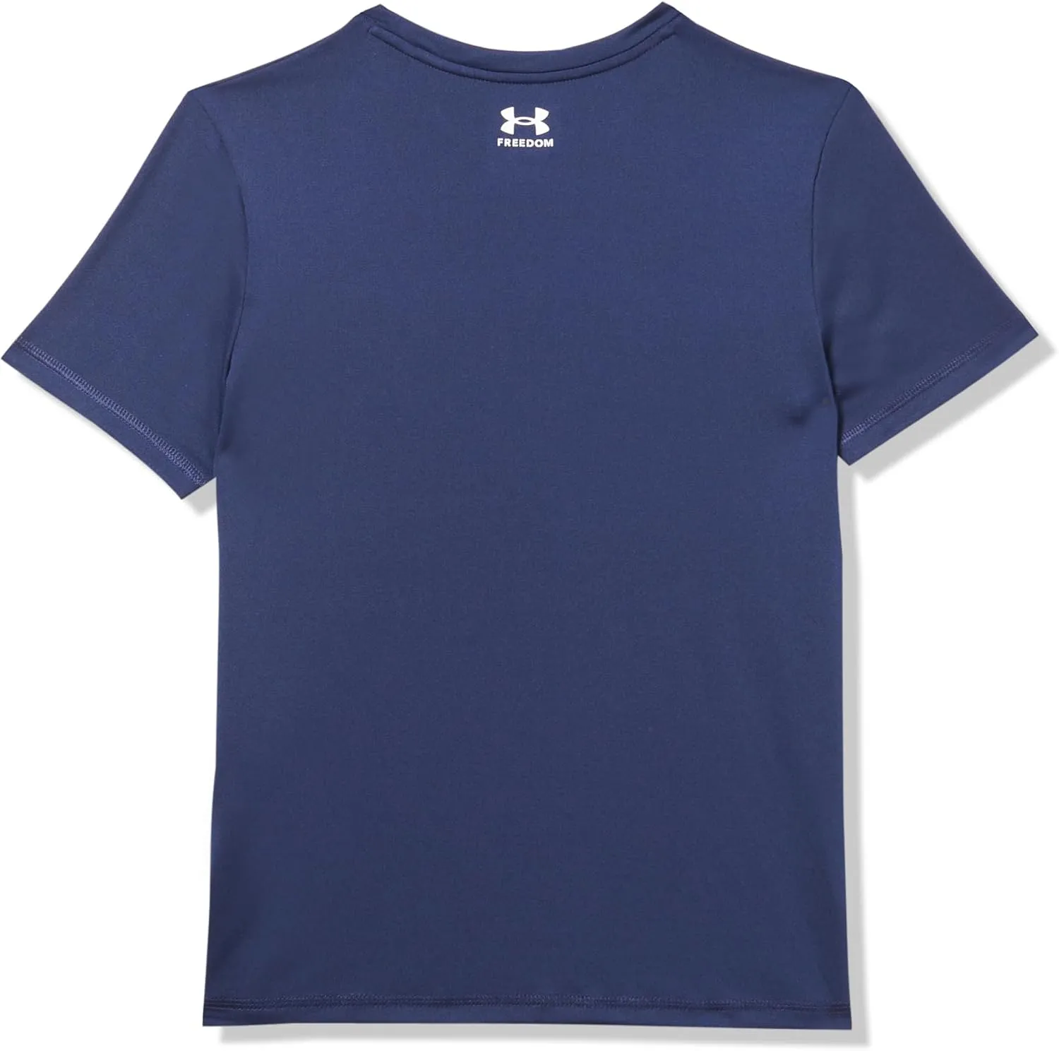 Under Armour Boys' Short Sleeve Rashguard, Salt-Resistant Swim Shirt, Built-in UPF 40  Sun Protection