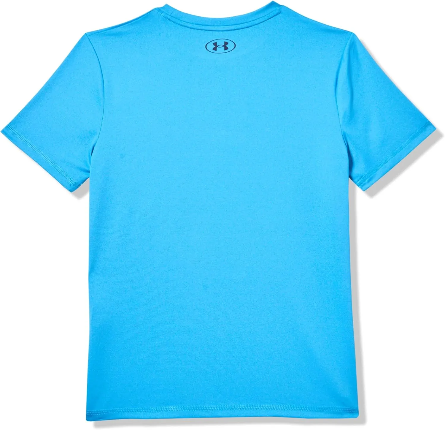 Under Armour Boys' Short Sleeve Rashguard, Salt-Resistant Swim Shirt, Built-in UPF 40  Sun Protection