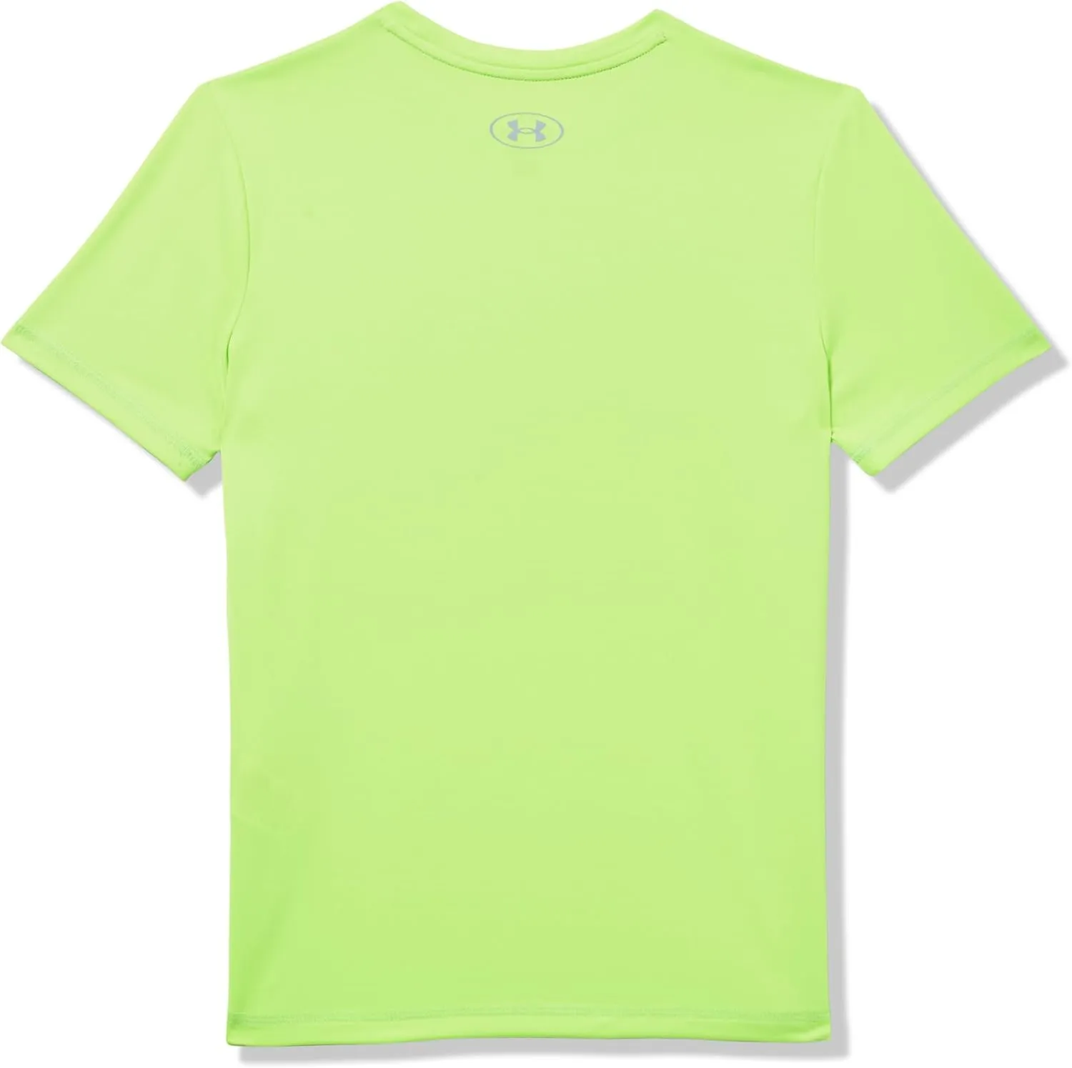 Under Armour Boys' Short Sleeve Rashguard, Salt-Resistant Swim Shirt, Built-in UPF 40  Sun Protection