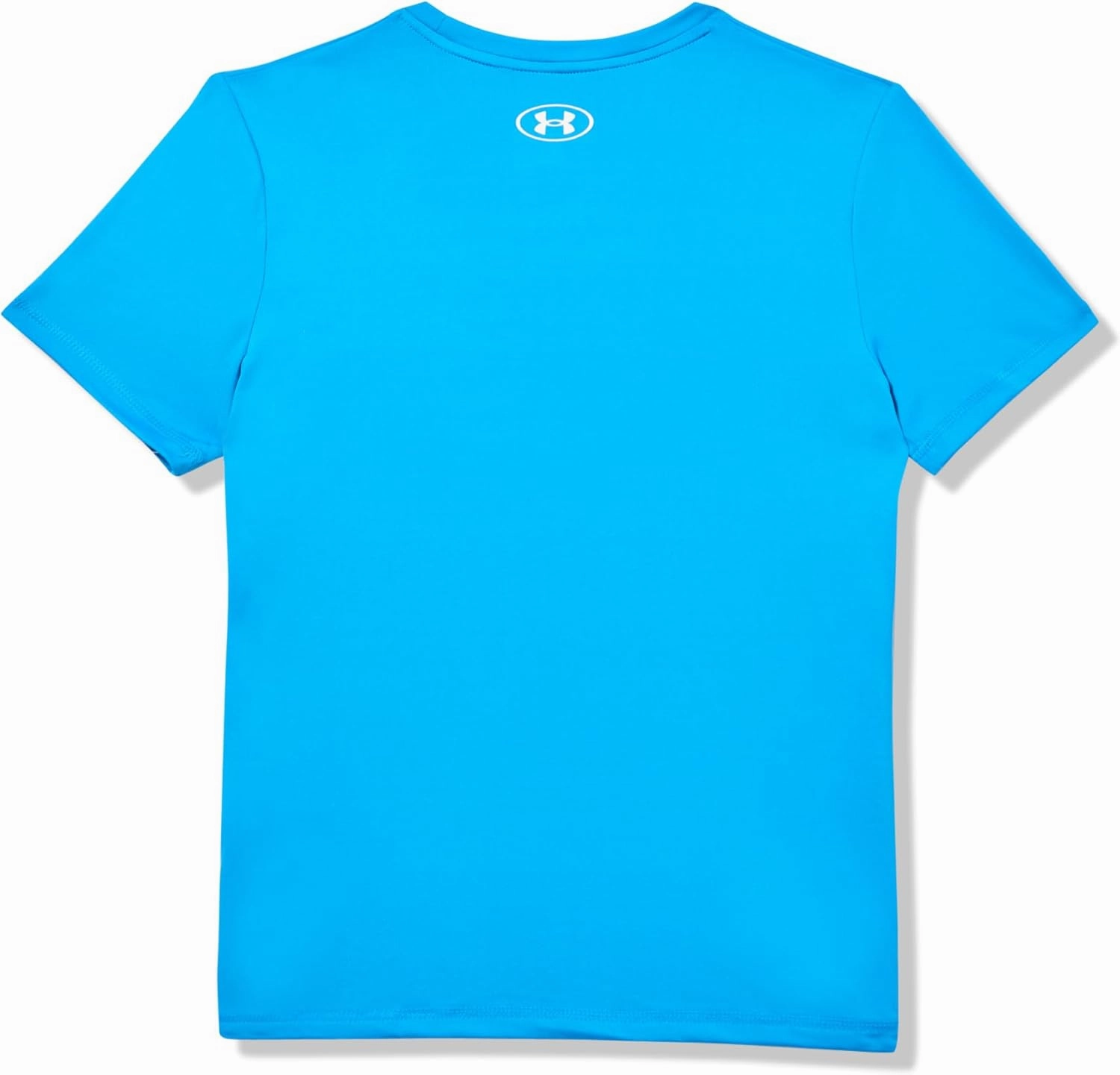 Under Armour Boys' Short Sleeve Rashguard, Salt-Resistant Swim Shirt, Built-in UPF 40  Sun Protection